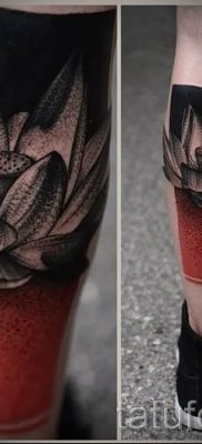 фото тату кувшинка для статьи про значение татуировки с кувшинкой — tatufoto.ru — 26