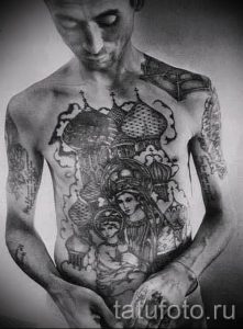 фото тату купола для статьи про значение татуировки купола - tatufoto.ru - 1