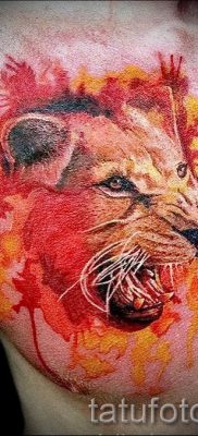 фото тату львица для статьи про значение татуировки львица — tatufoto.ru — 11