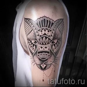фото тату львица для статьи про значение татуировки львица - tatufoto.ru - 18