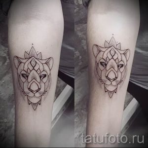 фото тату львица для статьи про значение татуировки львица - tatufoto.ru - 20