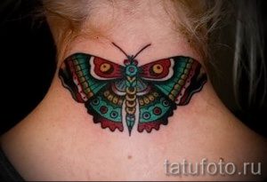фото тату мотылек для статьи про значение татуировки мотылек - tatufoto.ru - 3