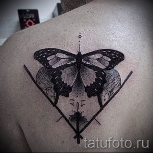 фото тату мотылек для статьи про значение татуировки мотылек - tatufoto.ru - 8