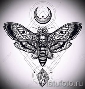 фото тату мотылек для статьи про значение татуировки мотылек - tatufoto.ru - 11