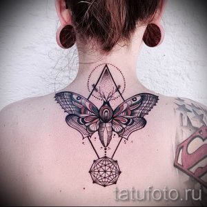 фото тату мотылек для статьи про значение татуировки мотылек - tatufoto.ru - 15