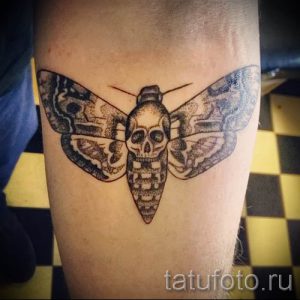 фото тату мотылек для статьи про значение татуировки мотылек - tatufoto.ru - 18