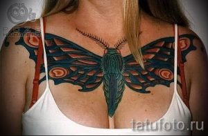 фото тату мотылек для статьи про значение татуировки мотылек - tatufoto.ru - 20