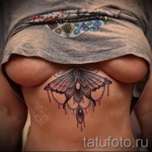 фото тату мотылек для статьи про значение татуировки мотылек - tatufoto.ru - 23