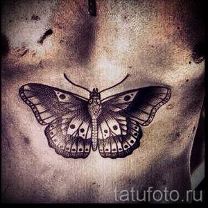 фото тату мотылек для статьи про значение татуировки мотылек - tatufoto.ru - 26