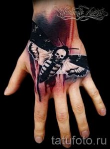 фото тату мотылек для статьи про значение татуировки мотылек - tatufoto.ru - 31