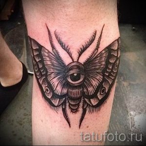 фото тату мотылек для статьи про значение татуировки мотылек - tatufoto.ru - 34