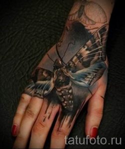 фото тату мотылек для статьи про значение татуировки мотылек - tatufoto.ru - 35