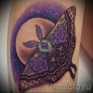 фото тату мотылек для статьи про значение татуировки мотылек - tatufoto.ru - 39