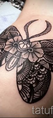 фото тату мотылек для статьи про значение татуировки мотылек — tatufoto.ru — 43