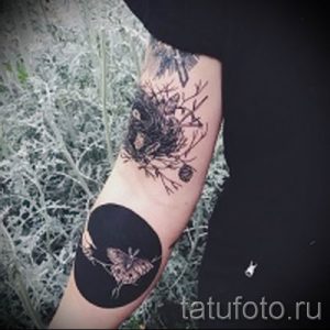 фото тату мотылек для статьи про значение татуировки мотылек - tatufoto.ru - 45