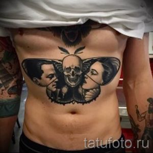 фото тату мотылек для статьи про значение татуировки мотылек - tatufoto.ru - 47