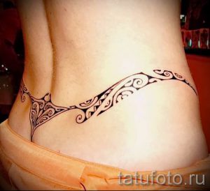 фото тату на пояснице для статьи про значение татуировок на пояснице - tatufoto.ru - 49