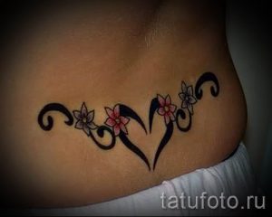 фото тату на пояснице для статьи про значение татуировок на пояснице - tatufoto.ru - 59