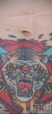 фото тату оскал тигра для статьи про значение татуировки с оскалом — tatufoto.ru — 27
