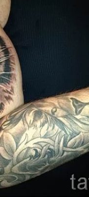 фото тату оскал тигра для статьи про значение татуировки с оскалом — tatufoto.ru — 31