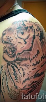 фото тату оскал тигра для статьи про значение татуировки с оскалом — tatufoto.ru — 37