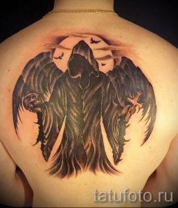 фото тату падший ангел для статьи про значение татуировки - tatufoto.ru - 17