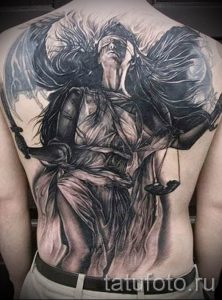 фото тату падший ангел для статьи про значение татуировки - tatufoto.ru - 19