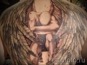 фото тату падший ангел для статьи про значение татуировки - tatufoto.ru - 25