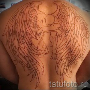 фото тату падший ангел для статьи про значение татуировки - tatufoto.ru - 27