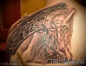фото тату падший ангел для статьи про значение татуировки - tatufoto.ru - 30