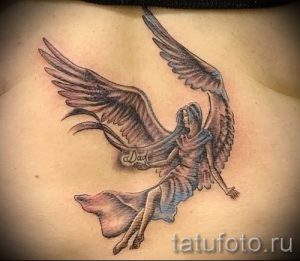 фото тату падший ангел для статьи про значение татуировки - tatufoto.ru - 42