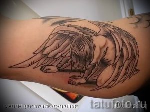 фото тату падший ангел для статьи про значение татуировки - tatufoto.ru - 46