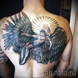фото тату падший ангел для статьи про значение татуировки - tatufoto.ru - 58
