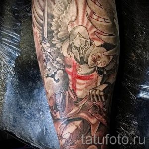 фото тату падший ангел для статьи про значение татуировки - tatufoto.ru - 59