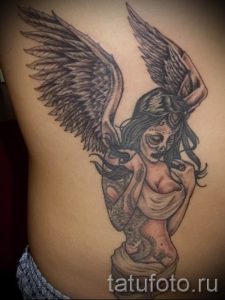 фото тату падший ангел для статьи про значение татуировки - tatufoto.ru - 61