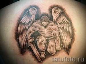 фото тату падший ангел для статьи про значение татуировки - tatufoto.ru - 67