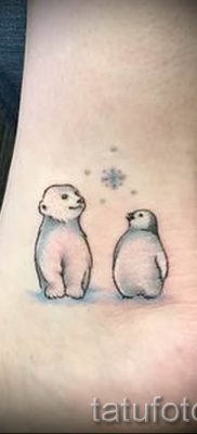 фото тату пингвин для статьи про значение татуировки пингвин — tatufoto.ru — 2