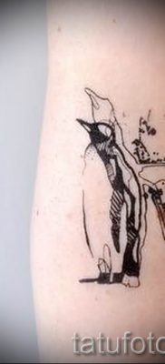 фото тату пингвин для статьи про значение татуировки пингвин — tatufoto.ru — 3
