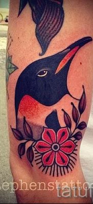 фото тату пингвин для статьи про значение татуировки пингвин — tatufoto.ru — 6
