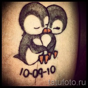фото тату пингвин для статьи про значение татуировки пингвин - tatufoto.ru - 10