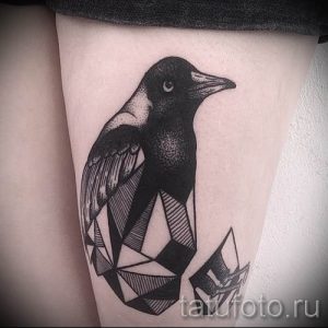 фото тату пингвин для статьи про значение татуировки пингвин - tatufoto.ru - 11