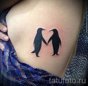 фото тату пингвин для статьи про значение татуировки пингвин - tatufoto.ru - 12
