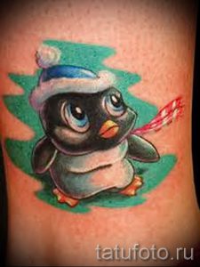 фото тату пингвин для статьи про значение татуировки пингвин - tatufoto.ru - 17