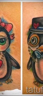 фото тату пингвин для статьи про значение татуировки пингвин — tatufoto.ru — 22