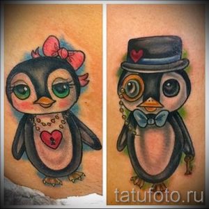 фото тату пингвин для статьи про значение татуировки пингвин - tatufoto.ru - 22