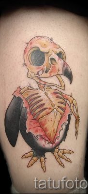 фото тату пингвин для статьи про значение татуировки пингвин — tatufoto.ru — 24