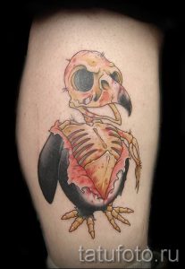 фото тату пингвин для статьи про значение татуировки пингвин - tatufoto.ru - 24
