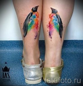 фото тату пингвин для статьи про значение татуировки пингвин - tatufoto.ru - 25