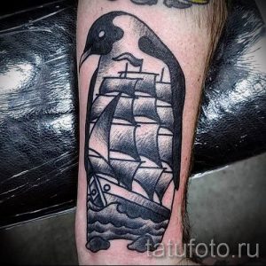 фото тату пингвин для статьи про значение татуировки пингвин - tatufoto.ru - 34