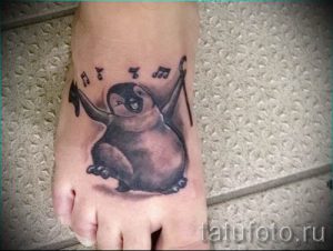 фото тату пингвин для статьи про значение татуировки пингвин - tatufoto.ru - 35